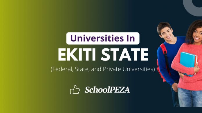 Full List of Universities in Ekiti State