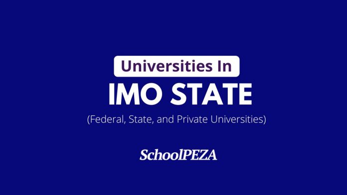 List of Universities in Imo State - Federal, State, and Private Institutions