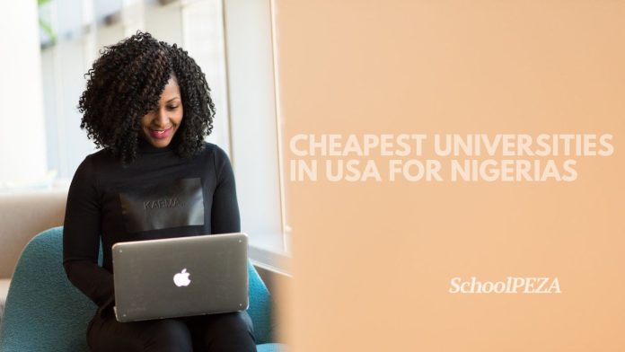 Top 10 Cheapest Universities In USA for Nigerian Students