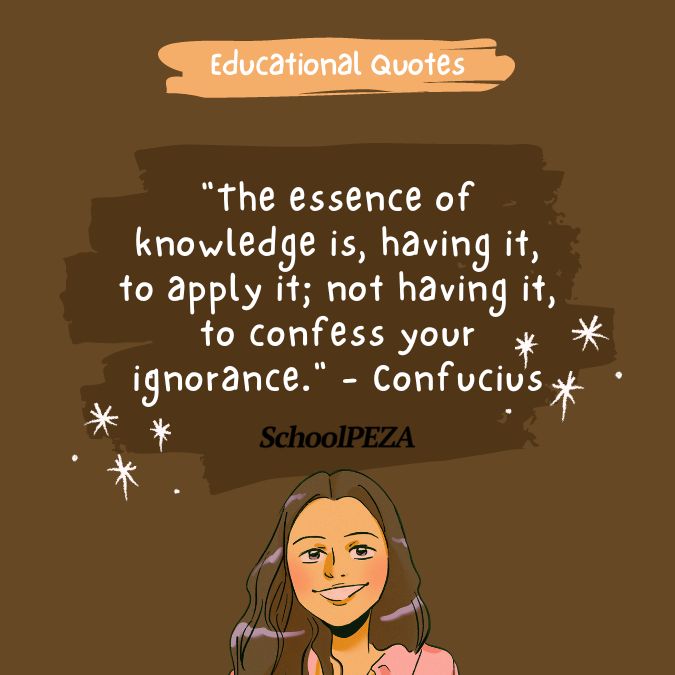 Educational Quotes for Students - Confucius