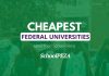 Top 10 Cheapest Federal Universities In Nigeria and Their School Fees