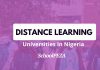 Top 10 Best Distance Learning Universities in Nigeria