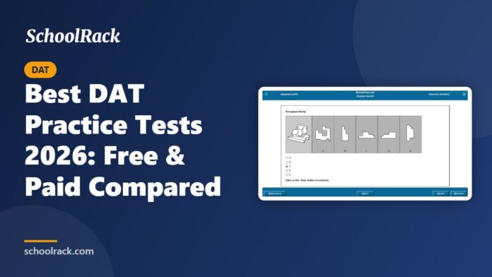 Best DAT Practice Tests 2026: Free & Paid Compared