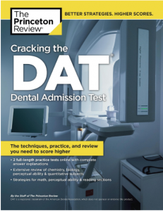 The Princeton Review Cracking the DAT book cover