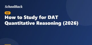 How to Study for DAT Quantitative Reasoning (2026)