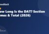 How Long Is the DAT? Section Times & Total (2026)