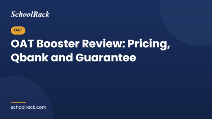 OAT Booster review: pricing, question bank and guarantee