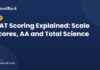 How OAT scoring works: scale scores, Academic Average and Total Science