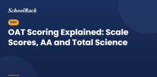 How OAT scoring works: scale scores, Academic Average and Total Science